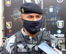 Curitiba, 26 de março de 2021. Entrega de Equipamento ao Esquadrão Antibomba - BOPE