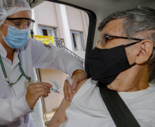 Paraná ultrapassa marco de 1 milhão de pessoas vacinadas.

Foto: Gilson Abreu/AEN