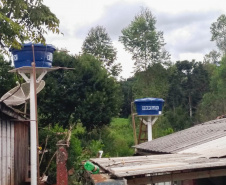 Caixa d’Água Boa – Desenvolvido em parceria com a Sanepar. Prevê a entrega de caixas d'água para famílias em situação de vulnerabilidade, para higiene e saúde.  -  Foto: SEJUF
