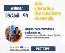 O programa Iluminando Gerações já é conhecido dos professores de Ensino Fundamental I na rede pública do Paraná. Palestrantes da Copel frequentam, há algumas décadas, as salas de aula de 4o e 5o anos para levar informações sobre o uso seguro e eficiente da energia elétrica. -  Curitiba, 05/04/2021  -  Foto: Divulgação Copel