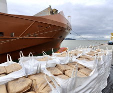 Operações inéditas são realizadas no Porto de Antonina