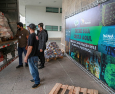 A edição 2021 da campanha Cesta Solidária Paraná, encerrada na terça-feira (06), conseguiu arrecadar mais de 200 toneladas de alimentos.
Foto Gilson abreu/AEN