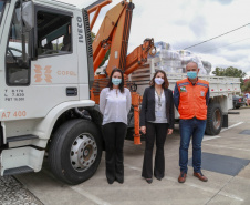 A edição 2021 da campanha Cesta Solidária Paraná, encerrada na terça-feira (06), conseguiu arrecadar mais de 200 toneladas de alimentos. . Foto: Valdelino Pontes