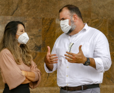 A edição 2021 da campanha Cesta Solidária Paraná, encerrada na terça-feira (06), conseguiu arrecadar mais de 200 toneladas de alimentos.
Foto Gilson abreu/AEN