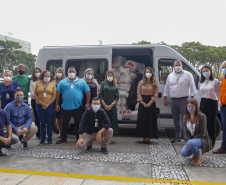 A edição 2021 da campanha Cesta Solidária Paraná, encerrada na terça-feira (06), conseguiu arrecadar mais de 200 toneladas de alimentos.
Foto Gilson abreu/AEN