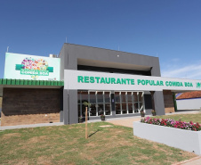Governo do Paraná inaugura Restaurante Popular em Cascavel e anuncia construção de mais uma unidade  -   Foto: Vanderlei Faria/SECOM Prefeitura de  Cascavel