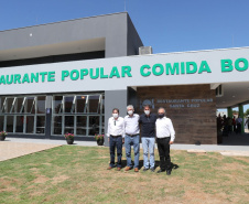 Governo do Paraná inaugura Restaurante Popular em Cascavel e anuncia construção de mais uma unidade  -   Foto: Vanderlei Faria/SECOM Prefeitura de  Cascavel