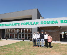 Governo do Paraná inaugura Restaurante Popular em Cascavel e anuncia construção de mais uma unidade  -   Foto: Vanderlei Faria/SECOM Prefeitura de  Cascavel