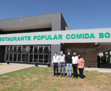 Governo do Paraná inaugura Restaurante Popular em Cascavel e anuncia construção de mais uma unidade  -   Foto: Vanderlei Faria/SECOM Prefeitura de  Cascavel