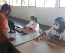 Vacinação contra a Covid-19 em Goioerê.