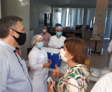 Vacinação contra a Covid-19 em Sarandi.