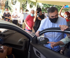 Vacinação contra a Covid-19 em Sarandi.