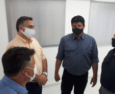 Vacinação contra a Covid-19 em Sertaneja. Foto:SESA
