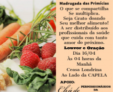 Ceasa Londrina realiza na madrugada desta sexta-feira (16), a partir das 4 horas da manhã, uma ação para doação de hortigranjeiros por parte dos agricultores e permissionários atacadistas da unidade.  -  foto: Divulgação CEASA Londrina