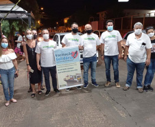 Corujão da Vacinação em Jacarezinho. Foto: Divulgação