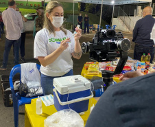 Corujão da Vacina em Cornélio Procópio. Foto: Divulgação