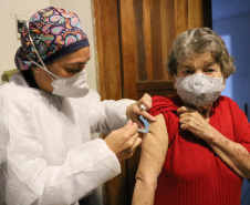 Corujão da Vacinação em Pinhais. Foto:Divulgação