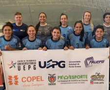 Centro de Treinamento da UEPG incentiva o esporte universitário do Paraná - O futsal da UEPG é a estreia de uma série especial da Agência de Notícias, que a cada semana apresentará um projeto que contou com apoio do Programa Estadual de Fomento e Incentivo ao Esporte (Proesporte) do Governo do Estado, por meio da Superintendência do Esporte. - Foto: Divulgação Paraná Esporte
