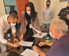 Convênio assinado com prefeitura de Califórnia amplia rede de abastecimento de água -  Foto: Sanepar
