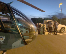 Em um mês, BPMOA faz mais de 20 missões de transporte de vacinas e suprimentos no estado no combate ao coronavírus
. Foto: BPMOA