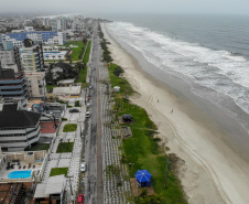 IAT marca data de audiência pública sobre recuperação da Orla de Matinhos  -  Foto: Gilson Abreu/AEN