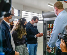 Governo comemora um ano do Banco de Alimentos da Ceasa Paraná - Foto: Valdelino Pontes