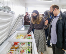 Governo comemora um ano do Banco de Alimentos da Ceasa Paraná - Foto: Valdelino Pontes