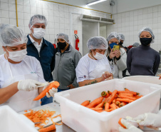 Governo comemora um ano do Banco de Alimentos da Ceasa Paraná - Foto: Valdelino Pontes