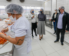 Governo comemora um ano do Banco de Alimentos da Ceasa Paraná - Foto: Valdelino Pontes