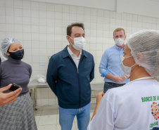 Governo comemora um ano do Banco de Alimentos da Ceasa Paraná - Foto: Valdelino Pontes