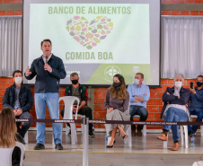 Governo comemora um ano do Banco de Alimentos da Ceasa Paraná - Foto: Valdelino Pontes