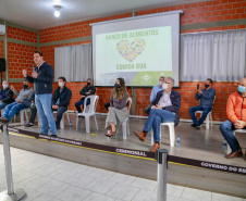 Governo comemora um ano do Banco de Alimentos da Ceasa Paraná - Foto: Valdelino Pontes