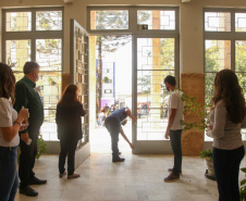 Na tarde deste domingo (2), a Universidade Estadual de Ponta Grossa (UEPG) iniciou a primeira etapa das provas do vestibular 2020. Os inscritos disputaram 1415 vagas em 39 cursos. -  Ponta Grossa, 02/05/2021  -  Fotos: Aline Jasper e Luciane Navarro