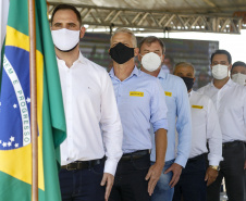 Governador Carlos Massa Ratinho Junior  entrega primeiro trecho de pavimentacao da pr 364, Miguel Picheth, que liga Irati a Sao Mateus do Sul
Foto Gilson Abreu/AEN