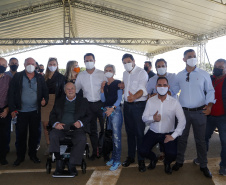 Governador Carlos Massa Ratinho Junior  entrega primeiro trecho de pavimentacao da pr 364, Miguel Picheth, que liga Irati a Sao Mateus do Sul
Foto Gilson Abreu/AEN