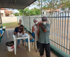 O Paraná aplicou 50.172 doses de vacina contra a Covid-19 neste fim de semana (01 e 02). Pelo menos 92 municípios da abrangência de 20 Regionais de Saúde realizaram ações que fazem parte da campanha do Governo do Estado “De Domingo a Domingo”. -  Curitiba, 03/05/2021  -  Foto: SESA