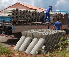 Obras habitacionais em Prudentópolis estão com 90% de conclusão. Foto: Alessandro Vieira/AEN