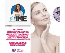A patente intitulada ?Desenvolvimento de gel cosmético antioxidante obtido do extrato lisado de células, liofilizado e da célula intacta do Lactobacillus acidophilus? está entre os oitos projetos aprovados no Prime e desenvolvidos na Universidade Estadual do Oeste do Paraná (Unioeste)