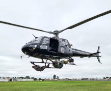 A Polícia Civil do Paraná (PCPR) realizou um treinamento de nivelamento aerotático para policiais civis, entre segunda-feira (3) e sexta-feira (7), em Curitiba. Ao todo, 25 servidores participaram da capacitação, ministrado pelo Grupamento de Operações Aéreas da PCPR.   -  Curitiba, 07/05/2021  -  foto: Polícia Civil do Paraná/SESP/PR