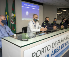 Destaque nacional em gestão portuária e eficiência, os Portos do Paraná querem ser referência, também, em saúde e segurança do trabalho. Por isso, a empresa pública firmou um contrato exclusivo para ações de combate aos acidentes de trabalho. - Paranaguá, 10/05/2021  -  Foto: Claudio Neves/Portos do Paraná