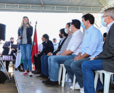 O governador Carlos Massa Ratinho Junior libera novos recursos para Londrina nesta sexta-feira (14), além de visitar as obras de construção da Cidade Industrial, que conta com investimento do Estado. Entre as iniciativas está a construção de um Condomínio do Idoso no município, dentro do programa Viver Mais Paraná.   14/05/2021 - Foto: Geraldo Bubniak/AEN