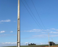 A Copel está iniciando a construção de uma subestação na região leste de Cianorte, que irá reforçar o sistema de alta tensão para atendimento ao município e também para as cidades vizinhas. -  Foto: Copel