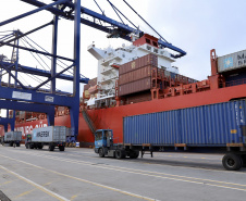 As exportações de mel, pelo Porto de Paranaguá, cresceram 31,65% neste primeiro quadrimestre, comparado com o período em 2020. O produto natural que deixou o país pelo terminal paranaense movimentou, de janeiro a abril, US$ 12,48 milhões. Quase toda carga exportada é produzida no próprio Estado, que está entre os três principais produtores do país. - Foto: Claudio Neves/Portos do Paraná