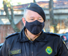 PM desmantela esquema de tráfico de drogas no Bairro Alto e cumpre 13 Mandados de Prisão e seis de Busca e Apreensão na Capital e RMC  -  Curitiba, 20 de maio de 2021. Operação Iracema  - Foto: Soldado Amanda Morais