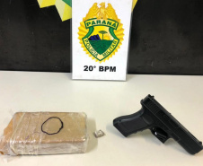 PM desmantela esquema de tráfico de drogas no Bairro Alto e cumpre 13 Mandados de Prisão e seis de Busca e Apreensão na Capital e RMC  -  Curitiba, 20 de maio de 2021. Operação Iracema  - Foto: Soldado Amanda Morais