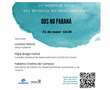 A Sanepar está promovendo o 11º. Webinar GESA, sobre os ?Objetivos do Desenvolvimento Sustentável no Paraná?, evento incluído na programação das comemorações do Estado referentes ao Dia Mundial do Meio Ambiente. O webinar é aberto ao público e ocorrerá de modo virtual no dia 31 de maio, às 14h30.  Na foto, Luciana Garcia  -  Curitiba, 20/05/2021  -  Foto: Sanepar