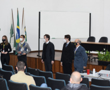 A Polícia Científica do Paraná realizou uma capacitação voltada às chefias das 20 unidades da instituição (18 no interior e duas na capital), com intuito de nivelar e unificar os trabalhos, além de integrar os profissionais. A capacitação teve carga horária de 30 horas e contou com diversas palestras ligadas à gestão, ministradas de terça a quinta-feira (18 a 20/05), na sede da Polícia Científica do Paraná, em Curitiba. - Curitiba, 21/05/2021  -  Foto: SESP/PR