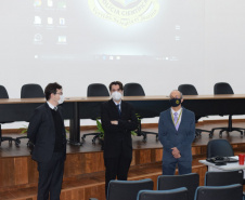 A Polícia Científica do Paraná realizou uma capacitação voltada às chefias das 20 unidades da instituição (18 no interior e duas na capital), com intuito de nivelar e unificar os trabalhos, além de integrar os profissionais. A capacitação teve carga horária de 30 horas e contou com diversas palestras ligadas à gestão, ministradas de terça a quinta-feira (18 a 20/05), na sede da Polícia Científica do Paraná, em Curitiba. - Curitiba, 21/05/2021  -  Foto: SESP/PR