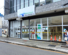 Agência do Trabalghador de Curitiba  -  Foto: SEJUF