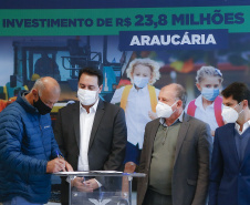 O Governo do Estado vai investir R$ 11,8 milhões na pavimentação de duas importantes ruas de Araucária, na Região Metropolitana de Curitiba